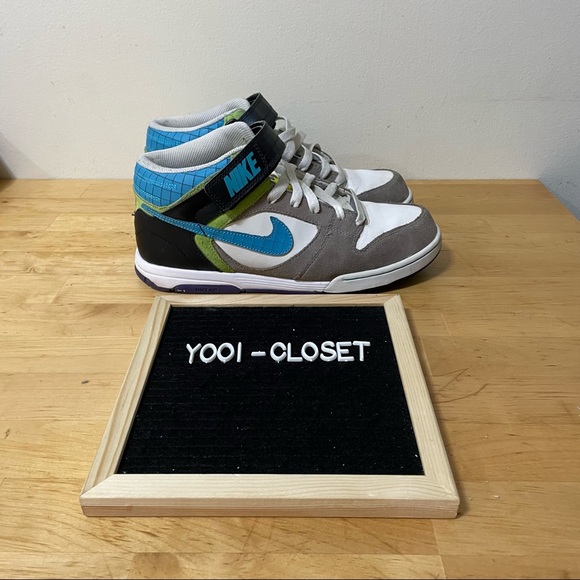 Nike Other - Nike Air Twilight Mid (343664-006) Gray/Blue Athletic Shoe/Sneaker Men's 8